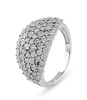Ring Bliss Woman in White Gold Diamante 0.35 Ct 20106530 - 20106530